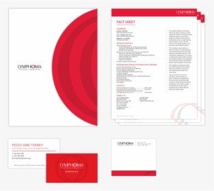 Lymphoma Stationery - Brochure, HD Png Download, Free Download
