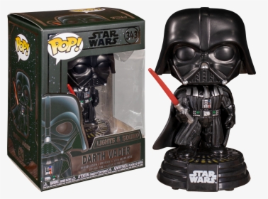Darth Vader Funko Pop Light And Sound, HD Png Download, Free Download