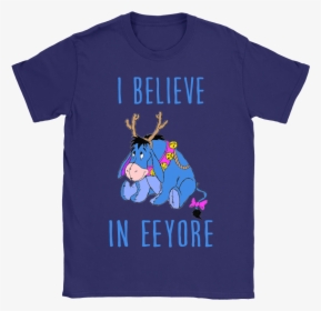 I Believe In Eeyore Winnie The Pooh Shirts - Mickey Mouse Cool T Shirt, HD Png Download, Free Download