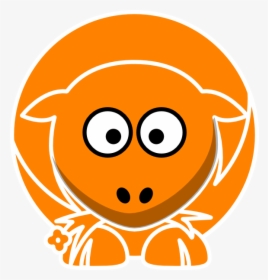 Orange Sheep Svg Clip Arts - Elephant, HD Png Download, Free Download
