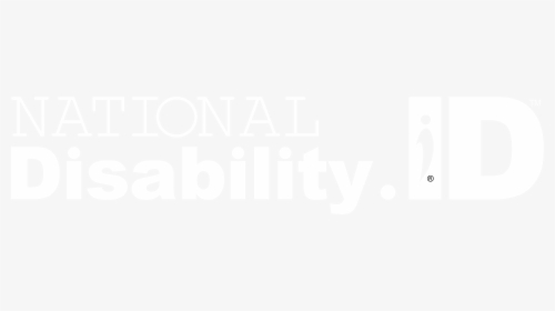 National Disability Id Logo Wh - Graphic Design, HD Png Download, Free Download