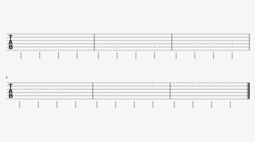 Spider Exercise For Guitar - Sheet Music, HD Png Download, Free Download