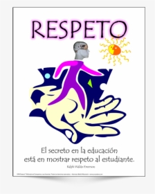 This Is The Spanish Version Of Poster Design - Poster About Respect, HD Png Download, Free Download