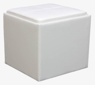 Trent Home Ladd Faux Leather Storage Cube Ottoman In - Ottoman, HD Png Download, Free Download