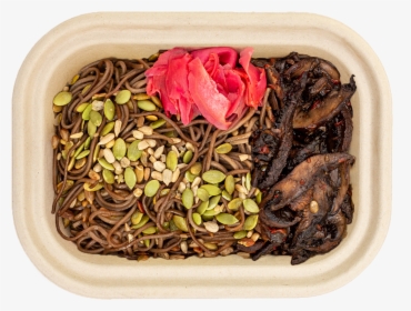 Sesame Soba With Roasted Mushrooms, HD Png Download, Free Download