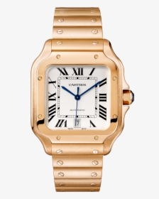 Cartier Gold Mens Watch, HD Png Download, Free Download