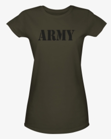 Green Army Womens T-shirt - Baby Army, HD Png Download, Free Download