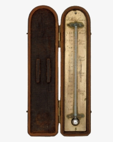 An Eighteenth-century Mercury Thermometer In A Case, HD Png Download, Free Download