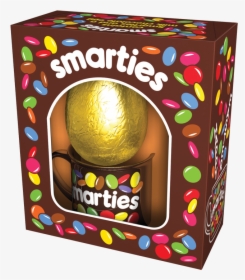 The Smarties® Retro Egg Uses The Classic Brown And - Old School Easter Eggs, HD Png Download, Free Download