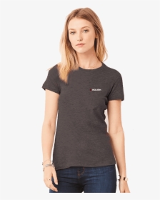 Womens Grey T Shirt Retail - Bella Canvas The Favorite T Shirt 6004, HD Png Download, Free Download