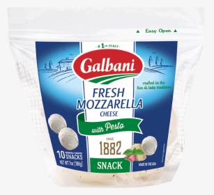 Fresh Mozzarella Pesto Snacks - Galbani Mozzarella, HD Png Download, Free Download