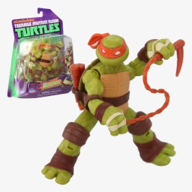 Teenage Mutant Ninja Turtles Michelangelo - Action Figure, HD Png Download, Free Download
