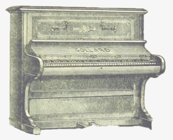 Vintage Piano Png, Transparent Png, Free Download