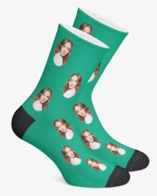 Custom Socks, Face Socks, Personalized Socks, Photo - Socks Custom, HD Png Download, Free Download