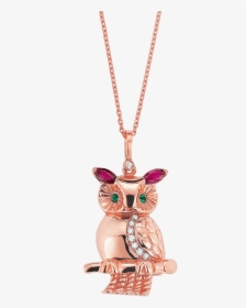 Mama Owl Necklace - Locket, HD Png Download, Free Download