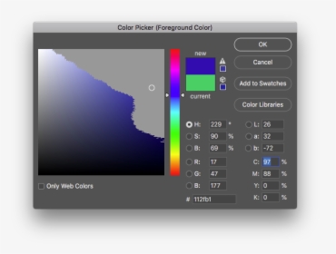 Photoshop Color Picker Espanol, HD Png Download, Free Download