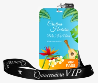 Gafete Vip Xv Años, HD Png Download, Free Download