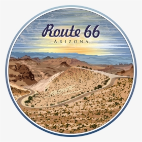 627 - Lines - Route 66 - Arizona"  Class="lazyload - Desert, HD Png Download, Free Download