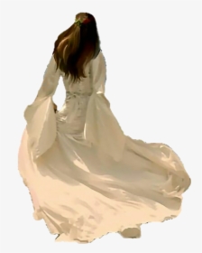 #bride #novia #princess #princesa #back #running #corriendo - Gown, HD Png Download, Free Download