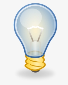 Incandescent Light Bulb Clip Art - National Service Of Learning, HD Png Download, Free Download