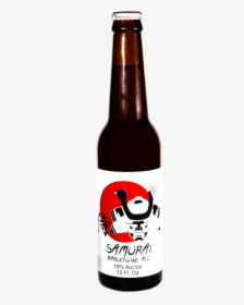 Samurai Bottle Shot - Beer Bottle, HD Png Download, Free Download