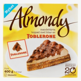 Almondy Toblerone Terta 400gr - Chocolate, HD Png Download, Free Download