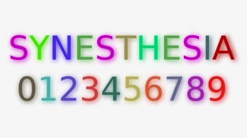 Grapheme Synesthesia, HD Png Download, Free Download