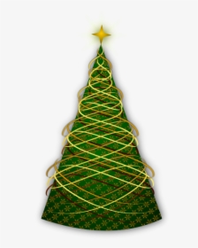 Clip Art Of Celebration Tree - New Year Tree Green Png, Transparent Png, Free Download