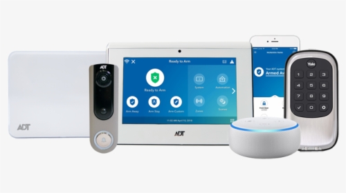 Adt Command Control Kit With Doorbell Thermostat And - Adt Command Panel, HD Png Download, Free Download