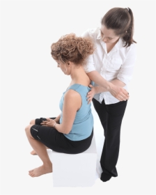 Rolfing Session At Michigan Rolfing - Sitting, HD Png Download, Free Download