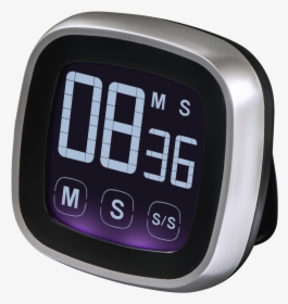 Xavax 00095321 Kitchen Timer `touch` With Countdown - Xavax Digital Kitchen Touch Timer, HD Png Download, Free Download