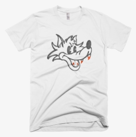 Howl Vintage Wolf Illustration Cartoon Mickey Mouse - Not Supreme Shirt, HD Png Download, Free Download