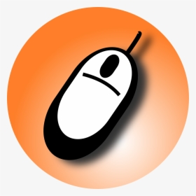 Computer Mouse Orange Transparent Background, HD Png Download, Free Download