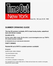 Time Out Ny Bong Water - Time Out, HD Png Download, Free Download