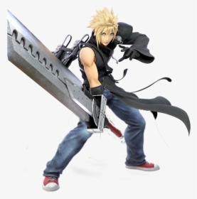 Smash Bros Ultimate Cloud, HD Png Download, Free Download