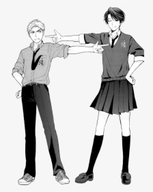 Anime Couple With Girl Taller Than Boy, HD Png Download, Free Download