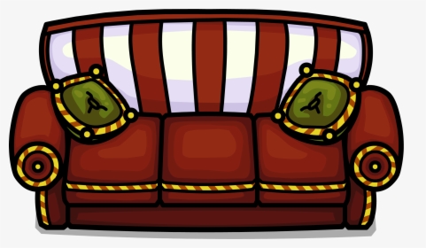 Club Penguin Wiki - Couch Club Penguin, HD Png Download, Free Download