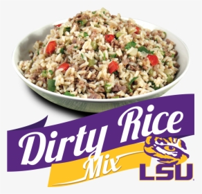 Lsu Dirty Rice Mix 6 Pack - Rice, HD Png Download, Free Download