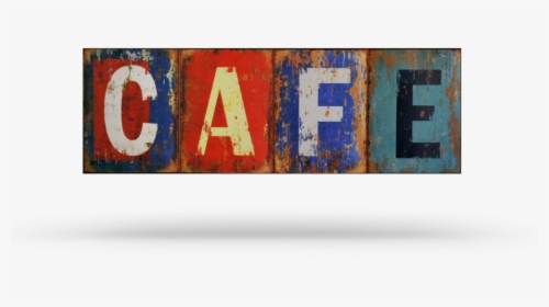 Café Metal Wall Plaque, Aged Finish By Maisons Du Monde - Visual Arts, HD Png Download, Free Download