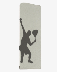 Metal Silver Trophy Silhouette Player Paddle - Slam Dunk, HD Png Download, Free Download