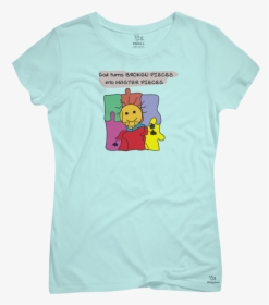 Visions Of God Women"s T-shirt - Cartoon, HD Png Download, Free Download