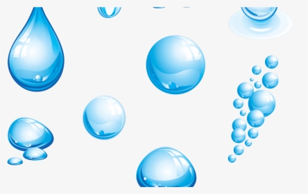 Water Drops Images Png Clipart , Png Download - Blue Water Droplets Transparent Background, Png Download, Free Download