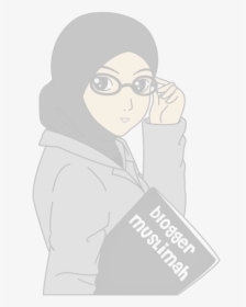 Muslimah Teacher Cartoon Clip Art, HD Png Download, Free Download