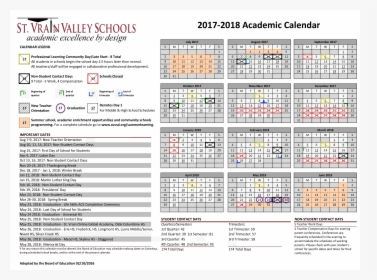 Calendar 2017-2018 Main Image - St. Vrain Valley School District, HD Png Download, Free Download
