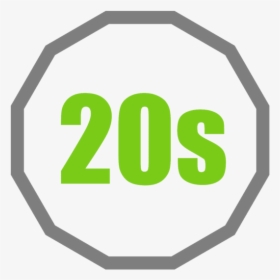20s, HD Png Download, Free Download