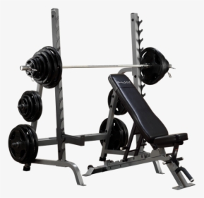 Body Solid - Weight Rack With Bench, HD Png Download, Free Download