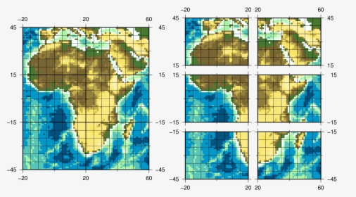 Pic - Four Coordinates Subset Map, HD Png Download, Free Download