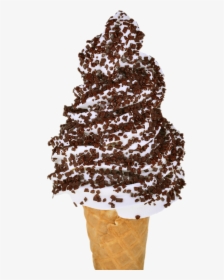 Softice Med Chokolade Stykker, HD Png Download, Free Download
