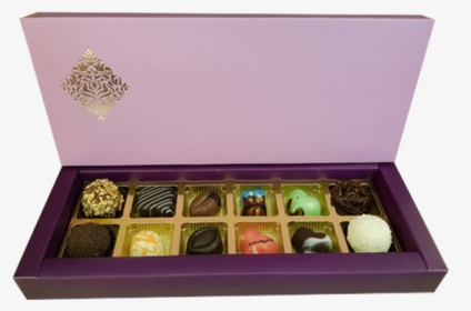 Purple Luxury Chocolate Box - Box, HD Png Download, Free Download