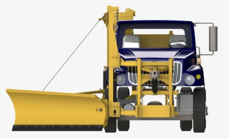 Hbcl Deployed Ground Front - Bulldozer, HD Png Download, Free Download